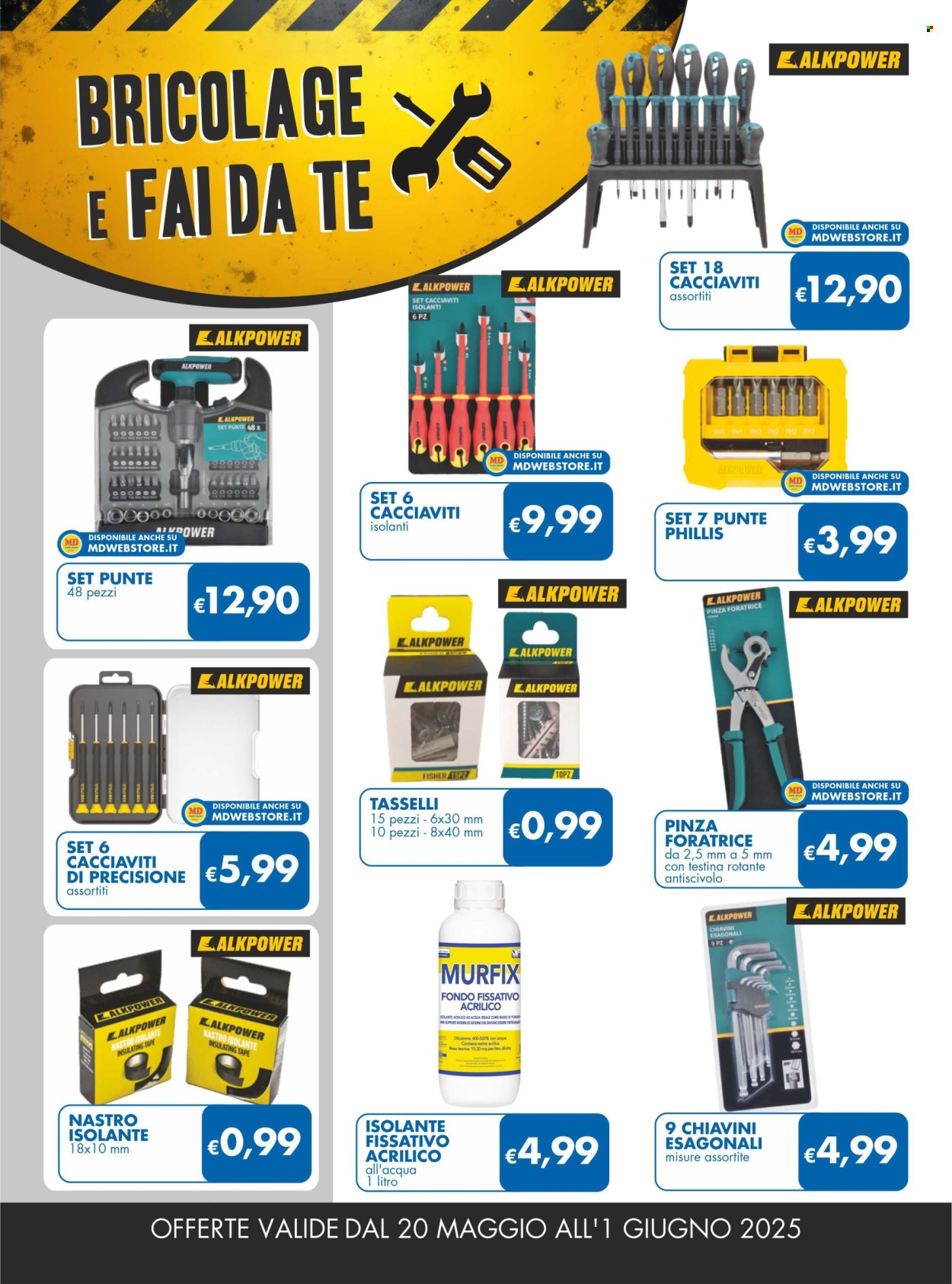 Volantino MD Discount - 20/5/2025 - 1/6/2025. Pagina 1