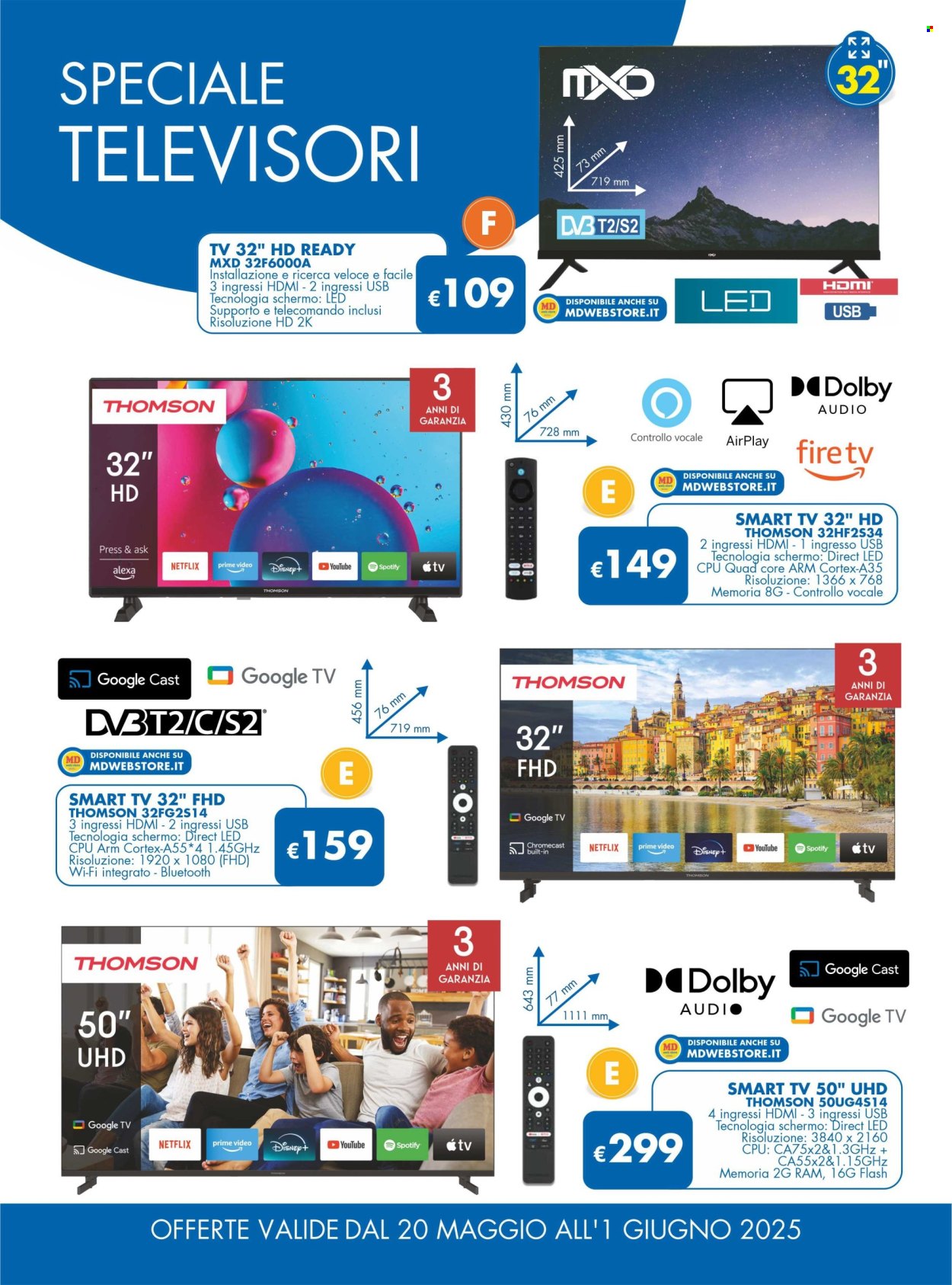 Volantino MD Discount - 20/5/2025 - 1/6/2025. Pagina 1