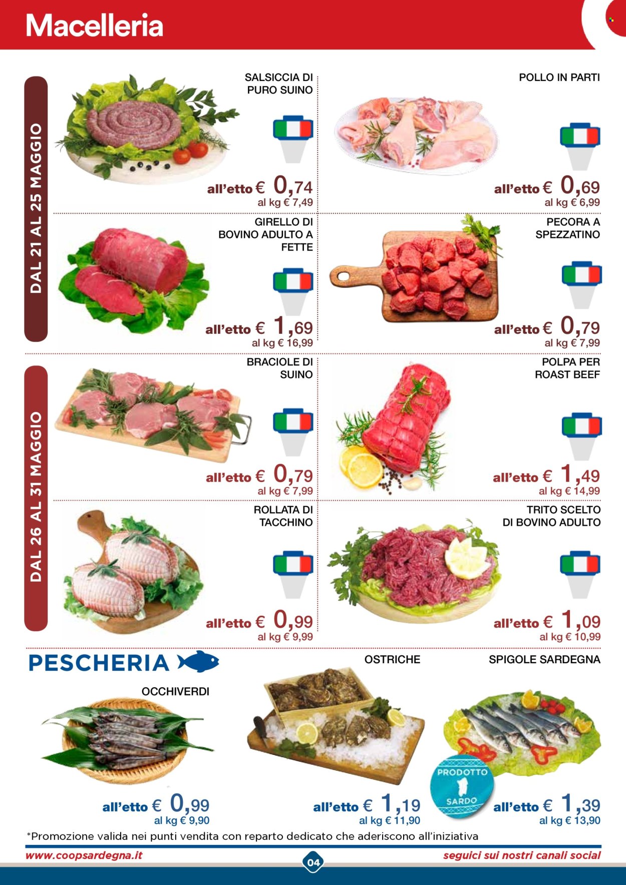 Volantino Coop - 21/5/2025 - 31/5/2025. Pagina 1