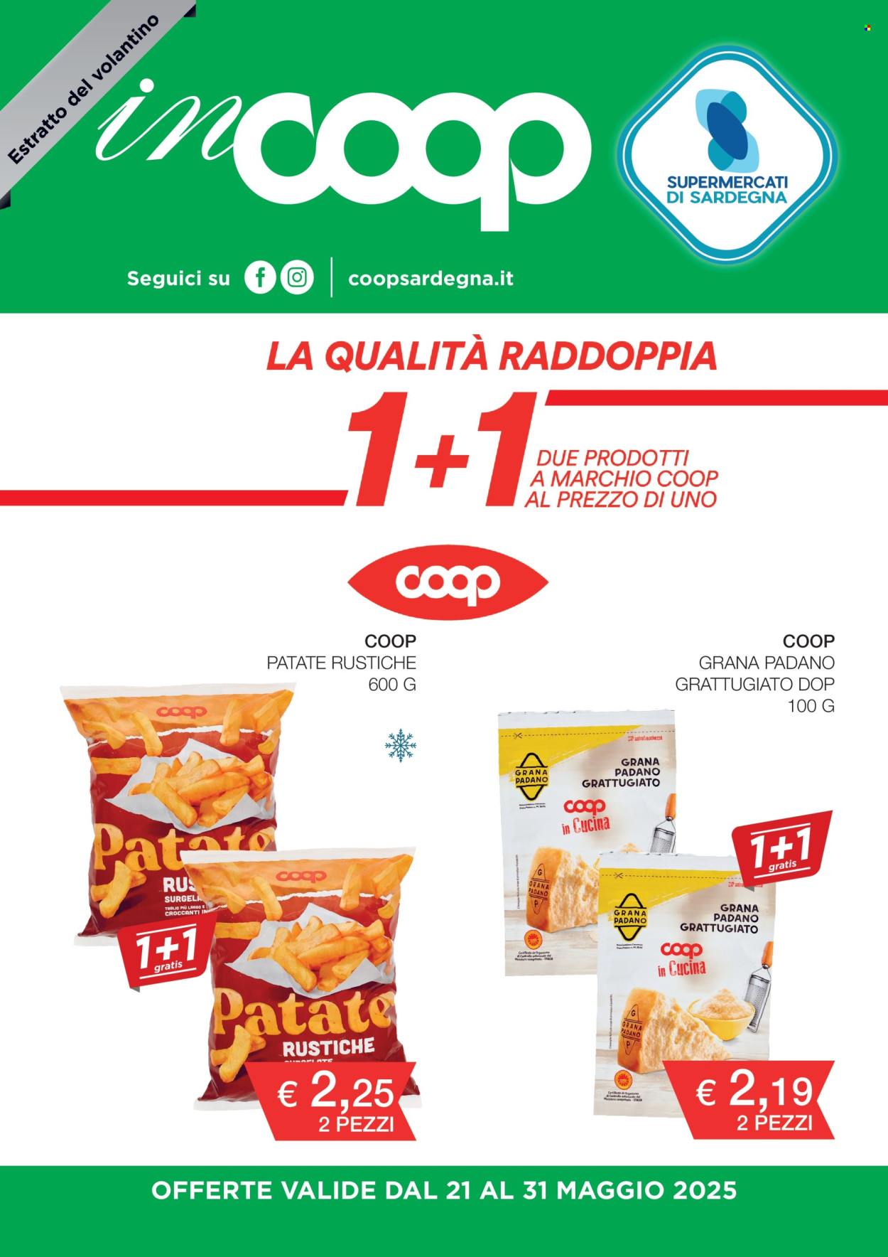 Leták Coop - 21.5.2025 - 31.5.2025. Strana 1
