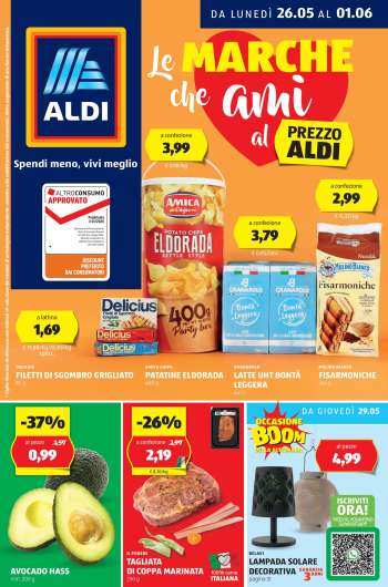 Volantino Aldi - 26/5/2025 - 1/6/2025.