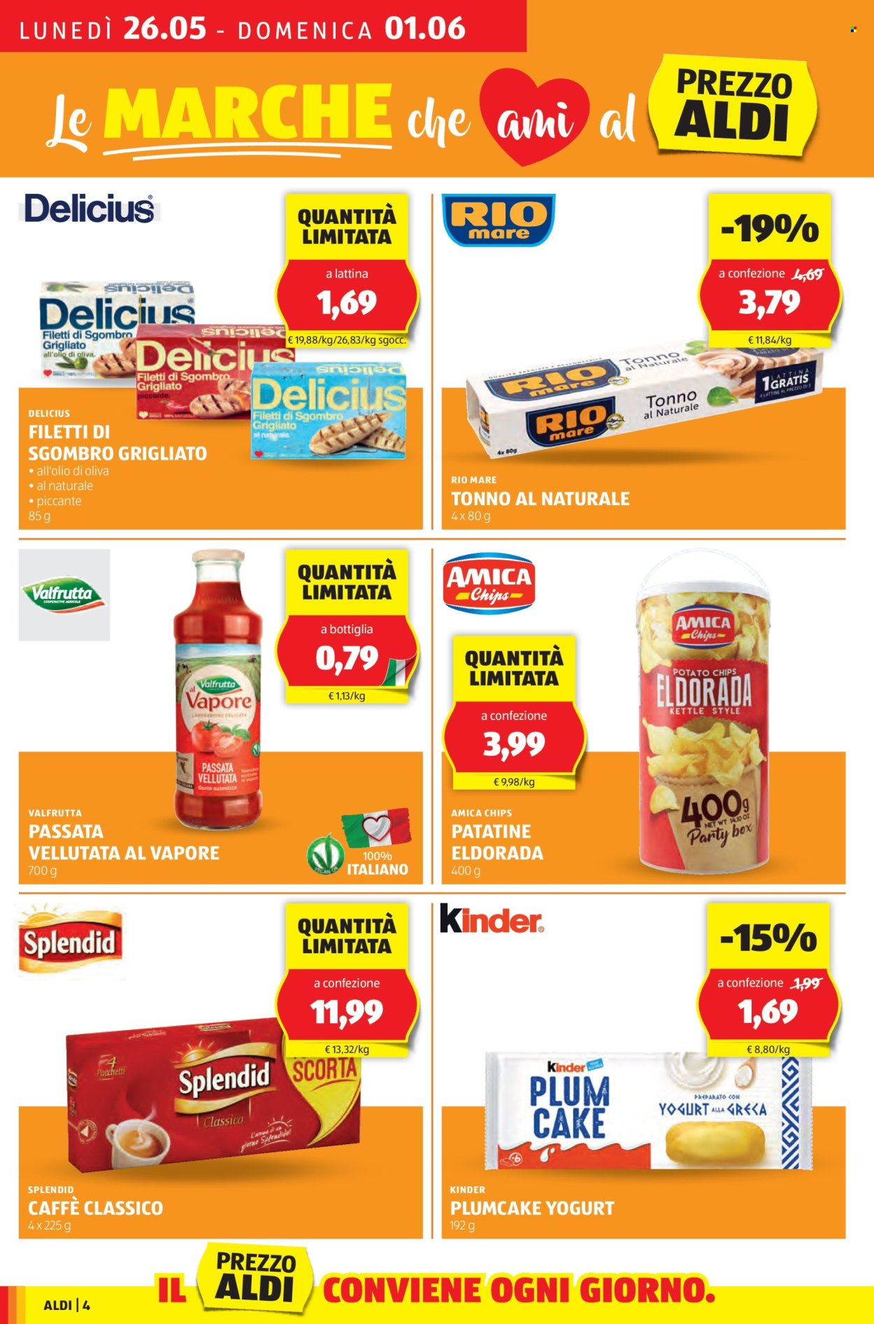 Volantino Aldi - 26/5/2025 - 1/6/2025. Pagina 1