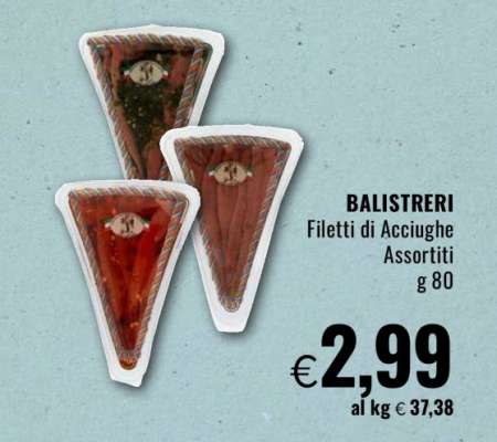 BALISTRERI Filetti di Acciughe Assortiti