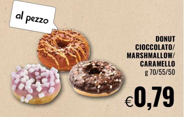 Donut Cioccolato/Marshmallow/Caramello