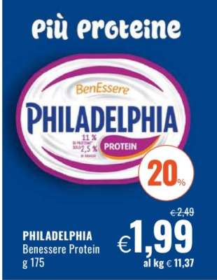 PHILADELPHIA benessere protein