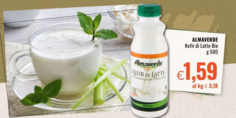 ALMAVERDE Kefir di Latte Bio g 500