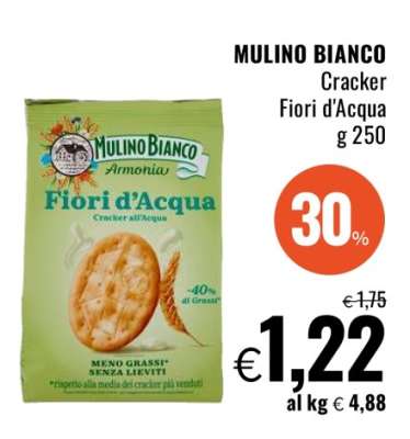 MULINO BIANCO Cracker Fiori d'Acqua