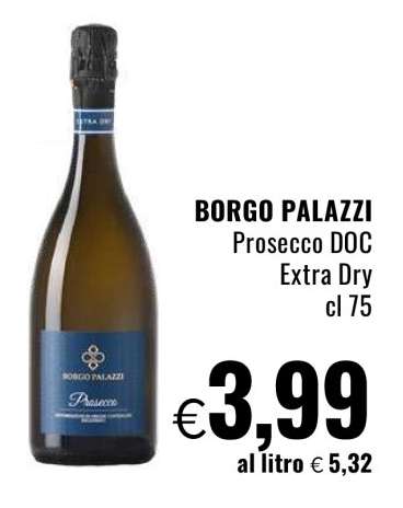 BORGO PALAZZI Prosecco DOC Extra Dry