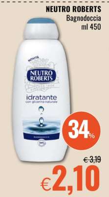 NEUTRO ROBERTS BAGNODOCCIA