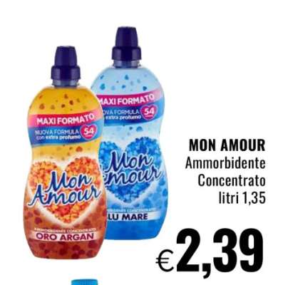 Mon Amour Ammorbidente concentrato