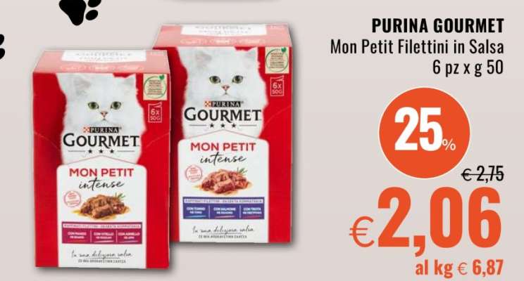 PURINA GOURMET Mon Petit Filettini in Salsa