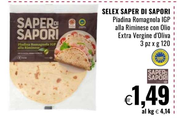 SELEX SAPER DI SAPORI