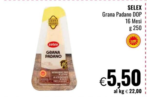SELEX Grana Padano DOP
