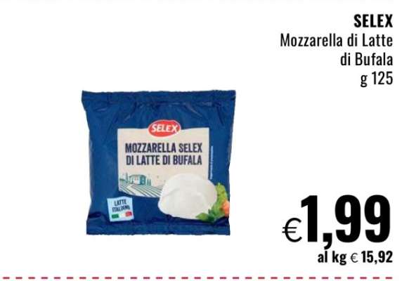 SELEX Mozzarella di Latte di Bufala