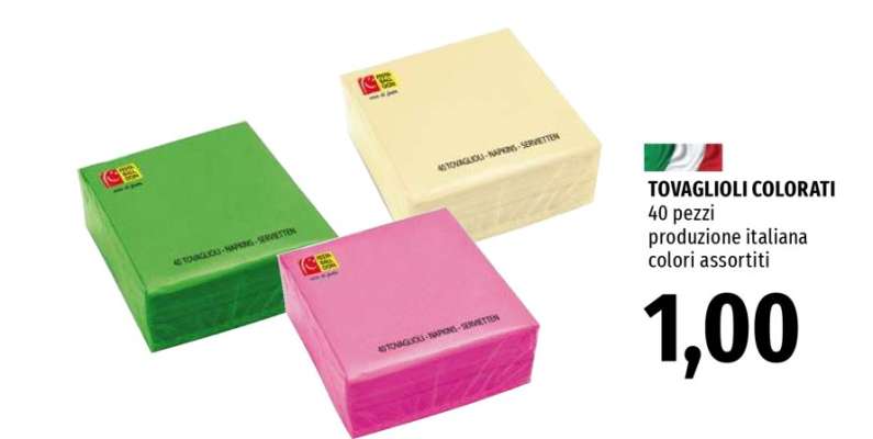 TOVAGLIOLI COLORATI