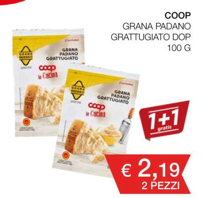 COOP Grana Padano Grattugiato DOP