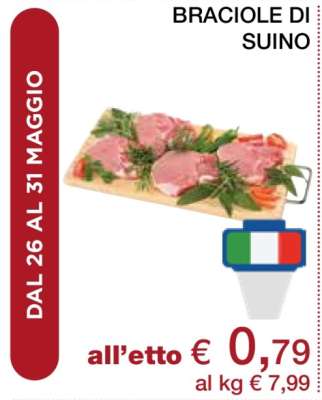 Braciole di suino