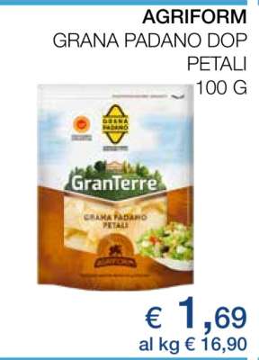 AGRIFORM GRANA PADANO DOP PETALI