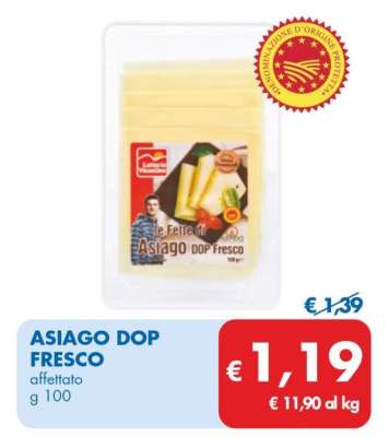Asiago DOP Fresco