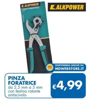 PINZA FORATRICE