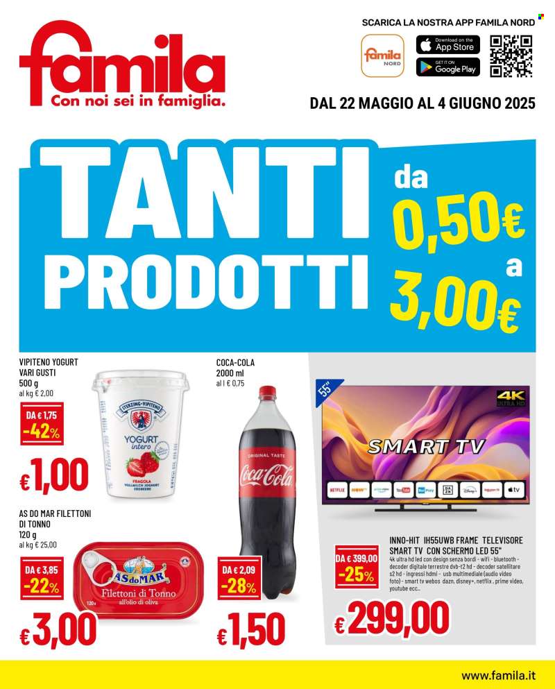 Volantino Famila - 22/5/2025 - 4/6/2025.