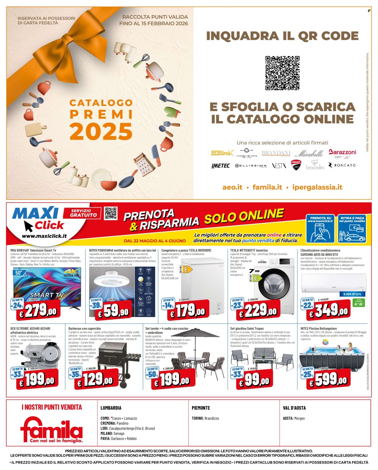 Volantino Famila - 22/5/2025 - 4/6/2025. Pagina 1