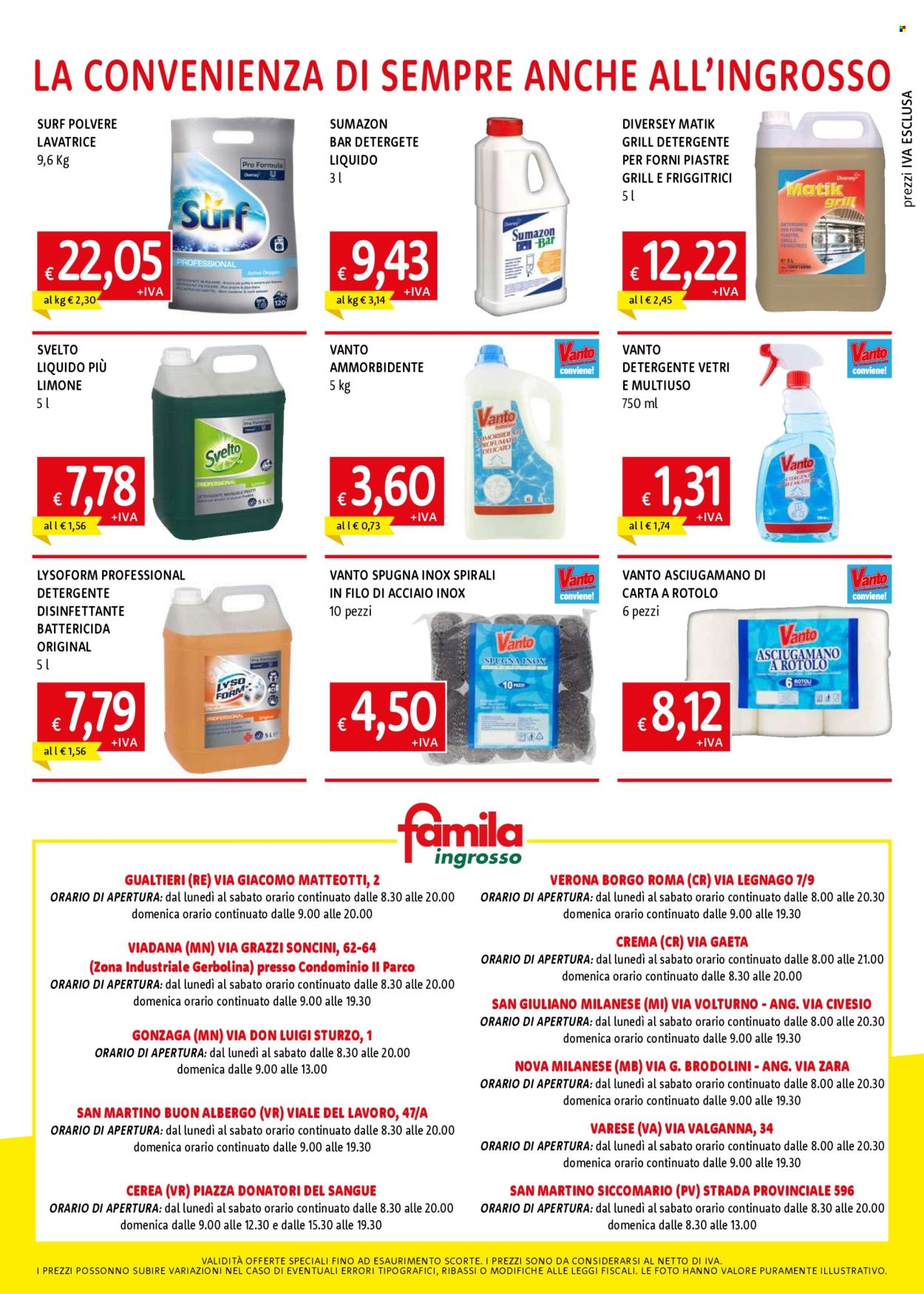 Volantino Famila - 22/5/2025 - 4/6/2025. Pagina 1