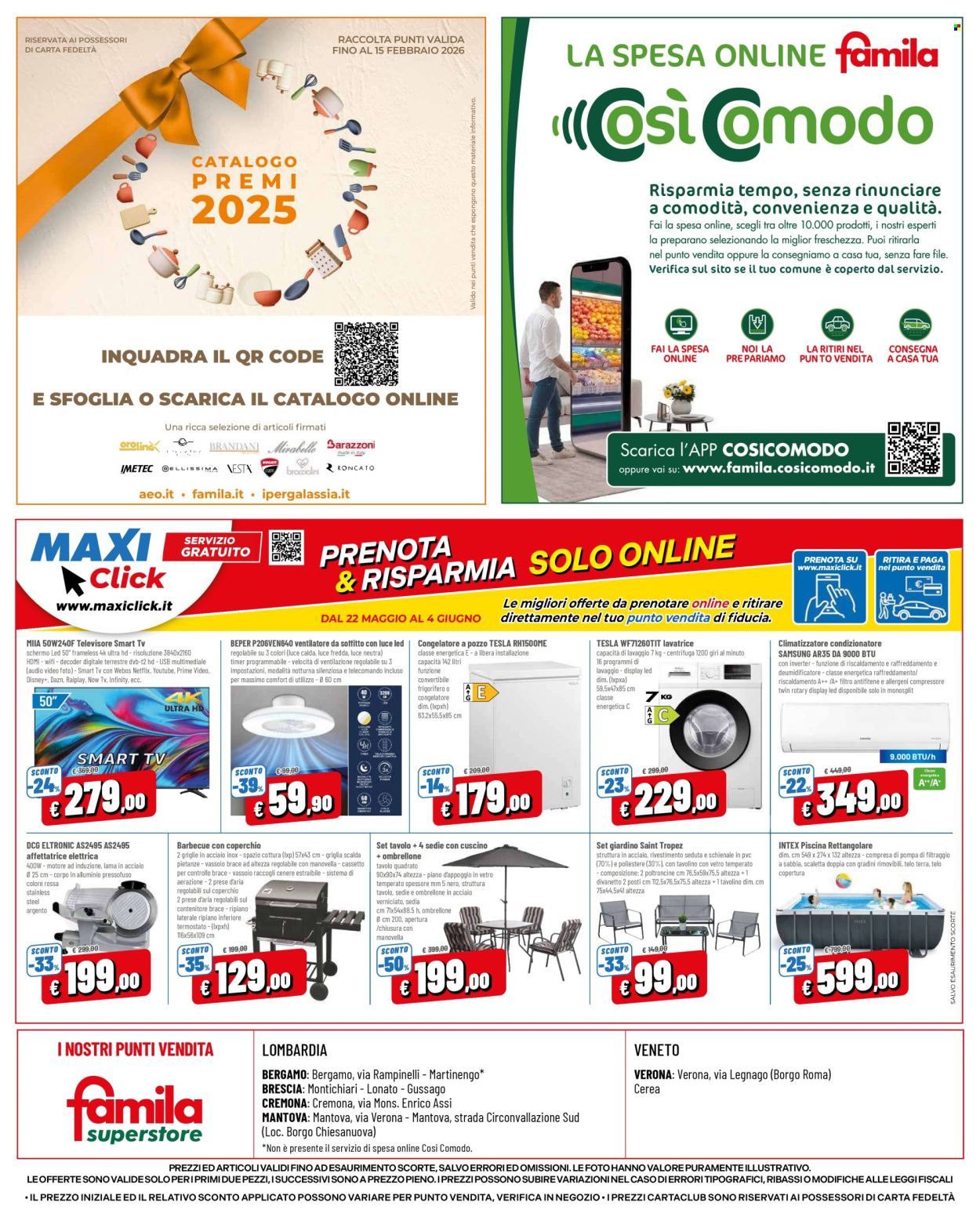 Volantino Famila - 22/5/2025 - 4/6/2025. Pagina 1