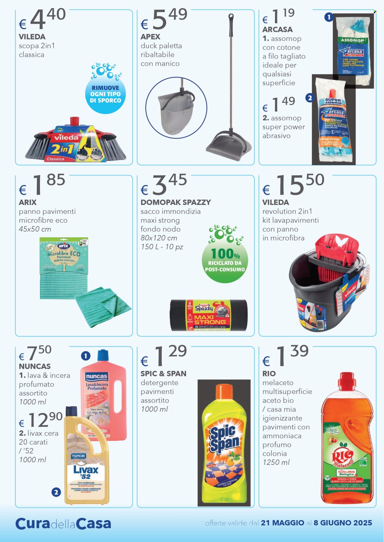 Volantino Acqua & Sapone - 21/5/2025 - 8/6/2025. Pagina 1