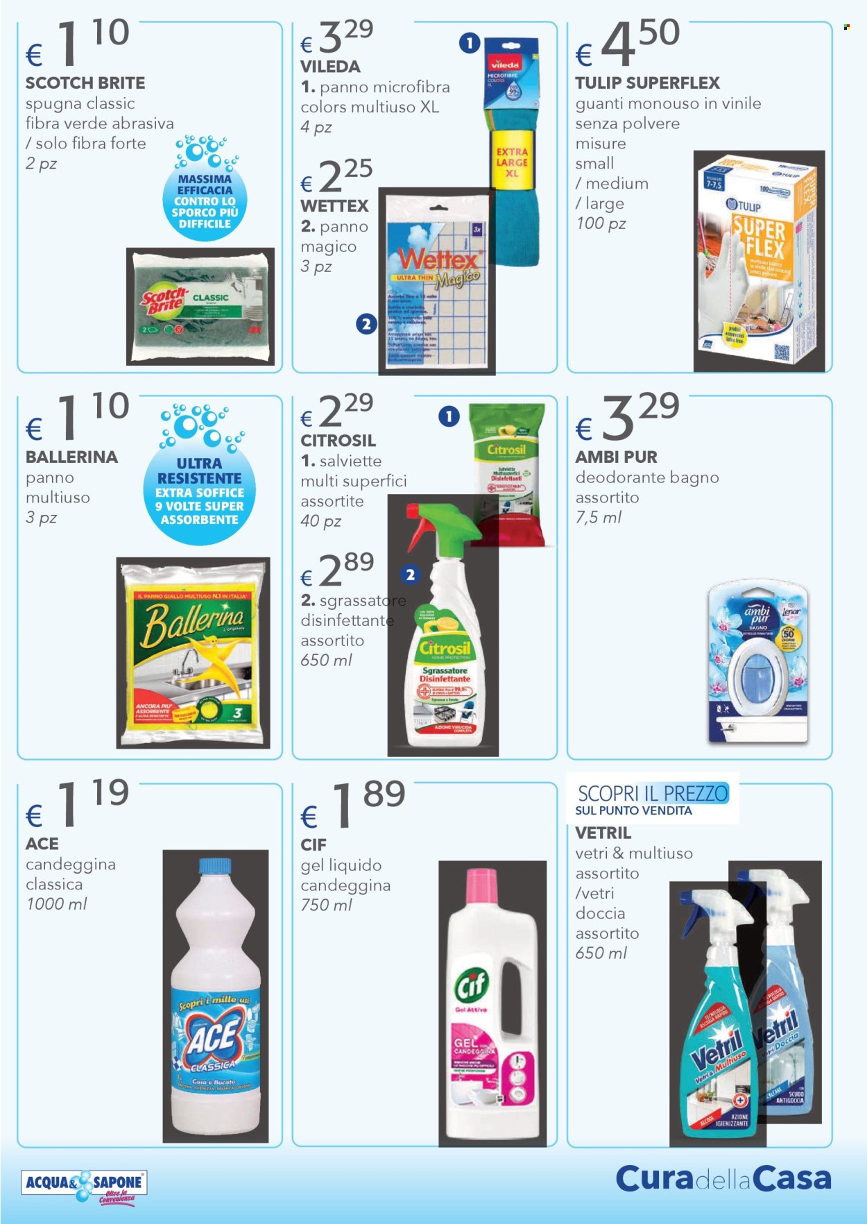 Volantino Acqua & Sapone - 21/5/2025 - 8/6/2025. Pagina 1