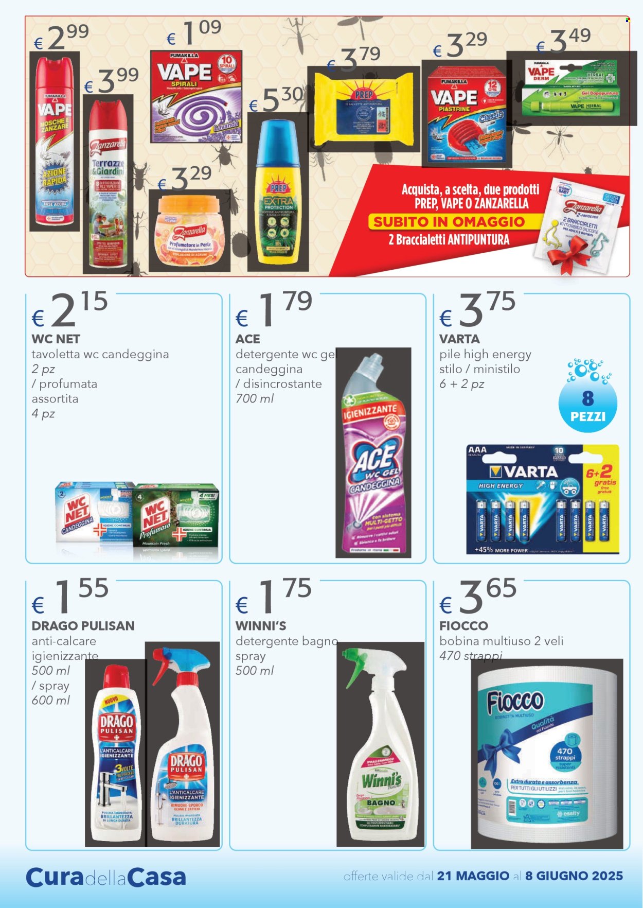 Volantino Acqua & Sapone - 21/5/2025 - 8/6/2025. Pagina 1