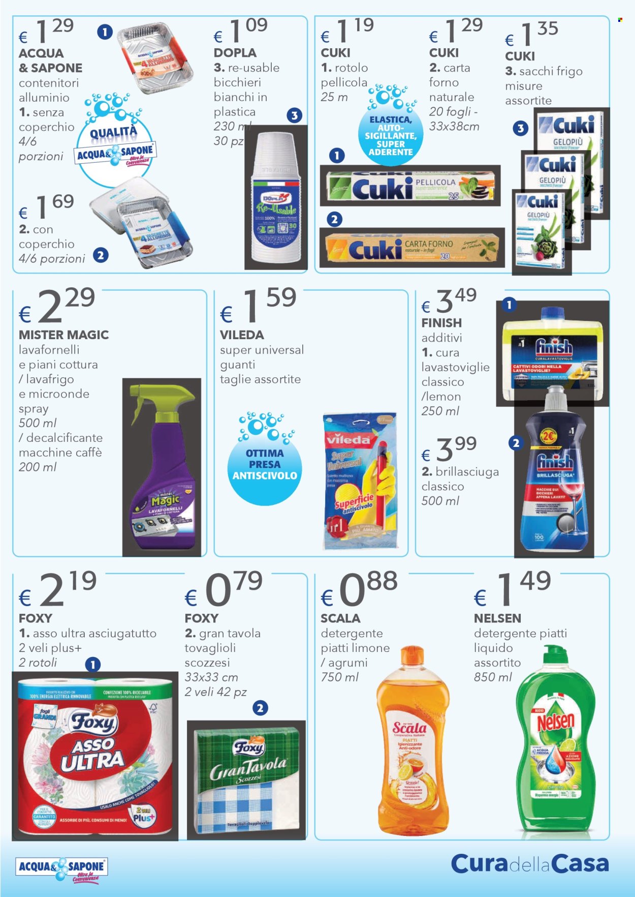 Volantino Acqua & Sapone - 21/5/2025 - 8/6/2025. Pagina 1