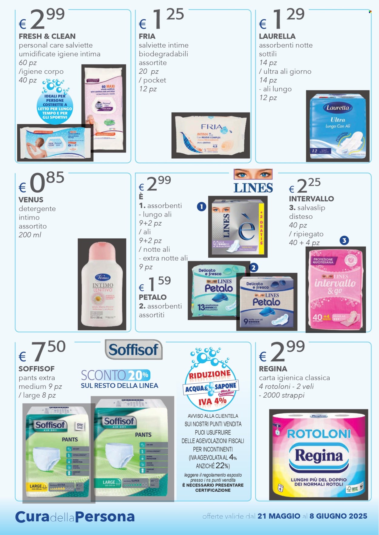 Volantino Acqua & Sapone - 21/5/2025 - 8/6/2025. Pagina 1