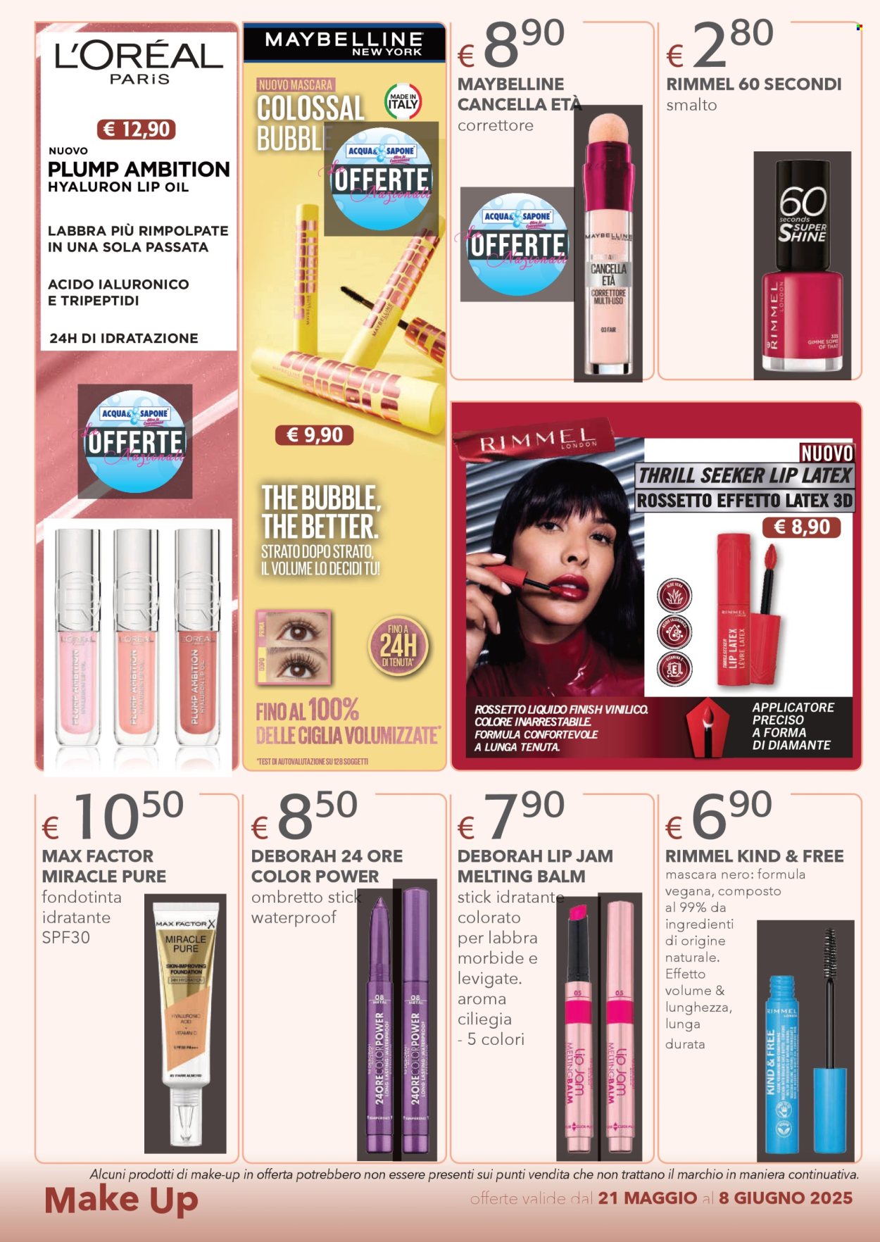 Volantino Acqua & Sapone - 21/5/2025 - 8/6/2025. Pagina 1