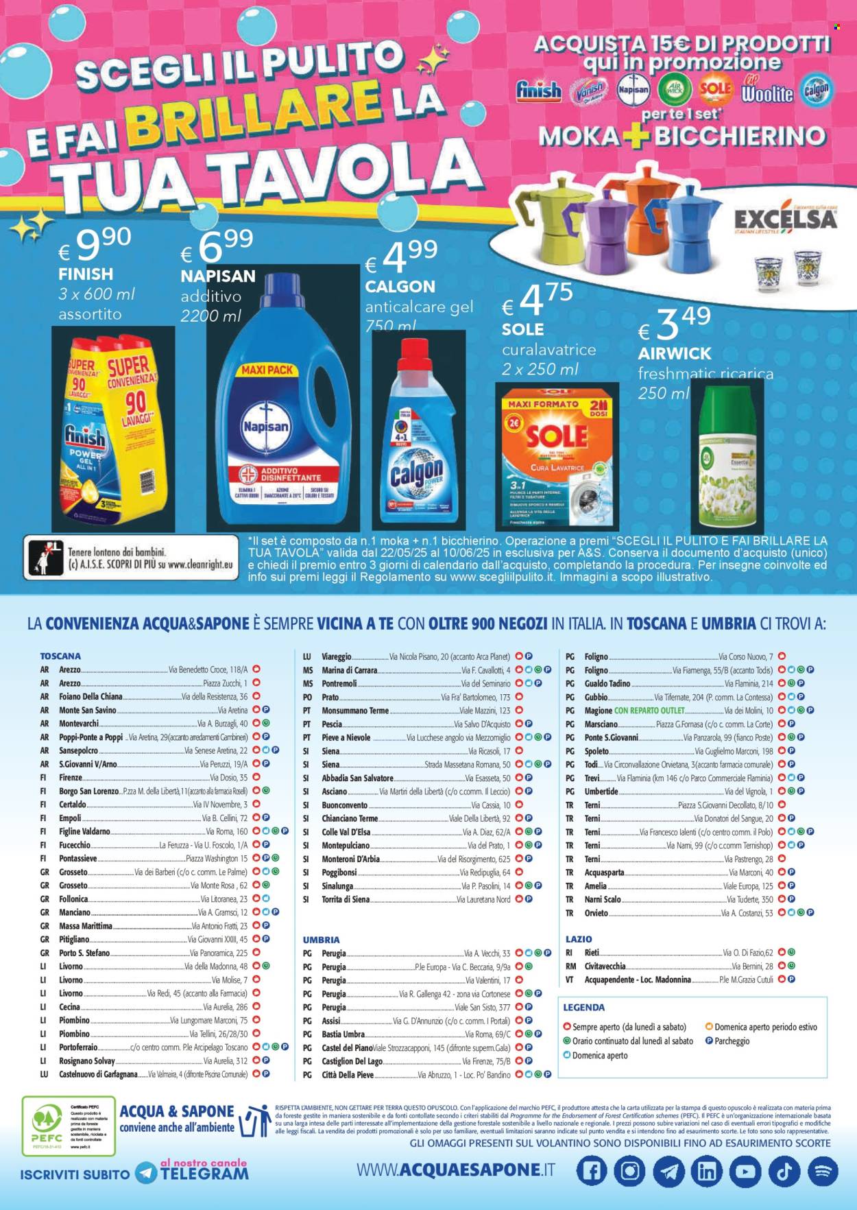 Volantino Acqua & Sapone - 21/5/2025 - 8/6/2025. Pagina 1