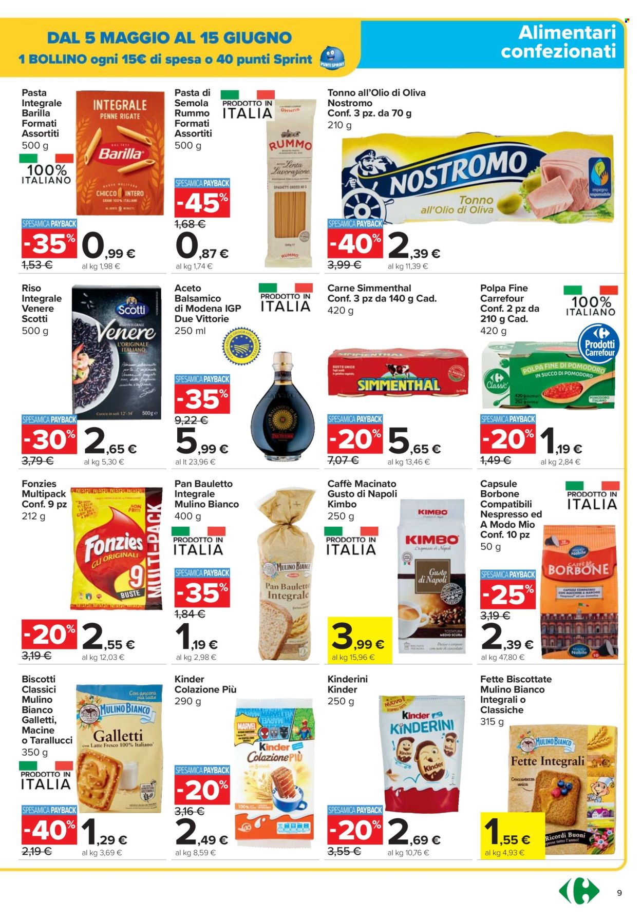 Volantino Carrefour - 23/5/2025 - 8/6/2025. Pagina 1