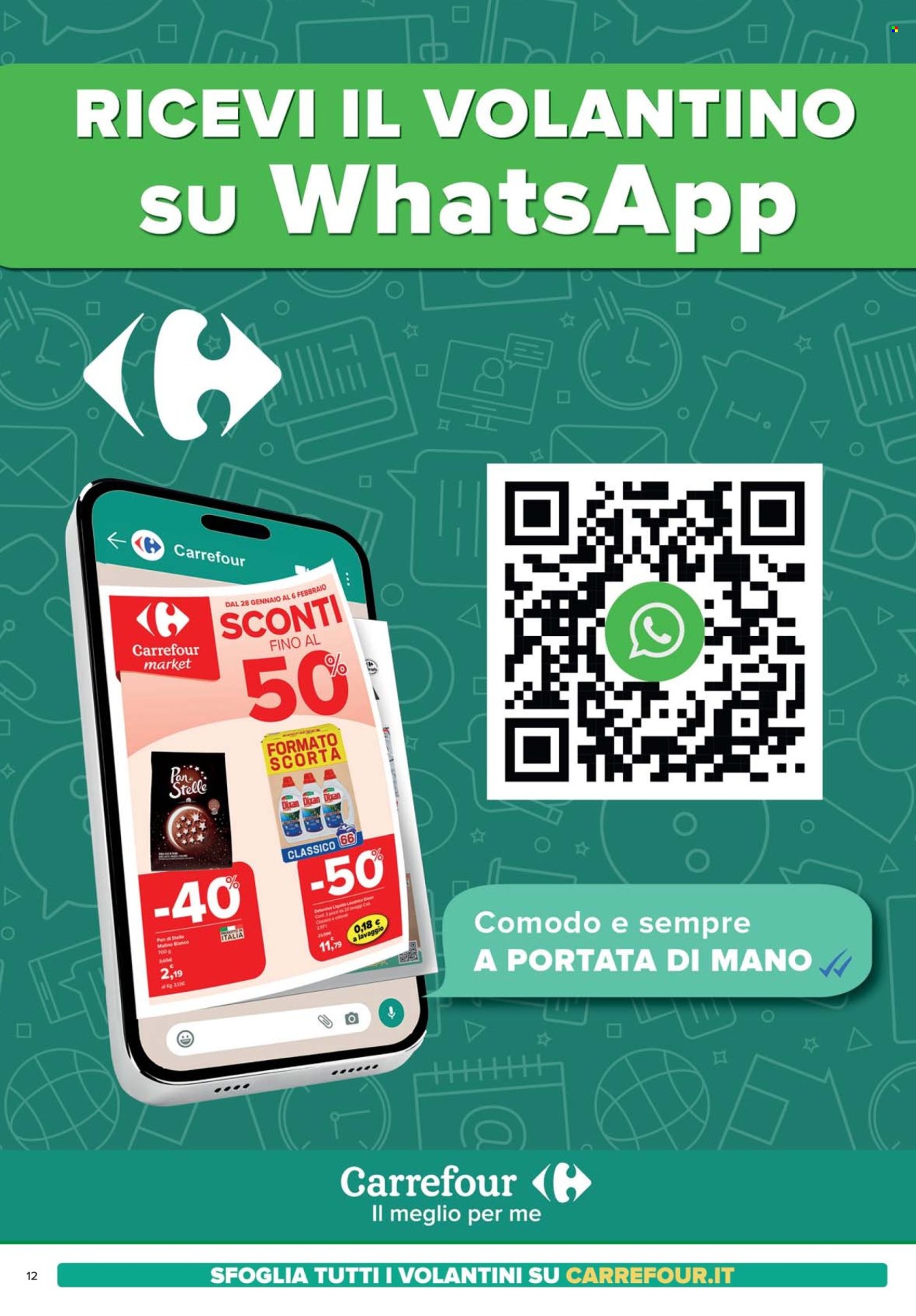 Volantino Carrefour - 23/5/2025 - 8/6/2025. Pagina 1