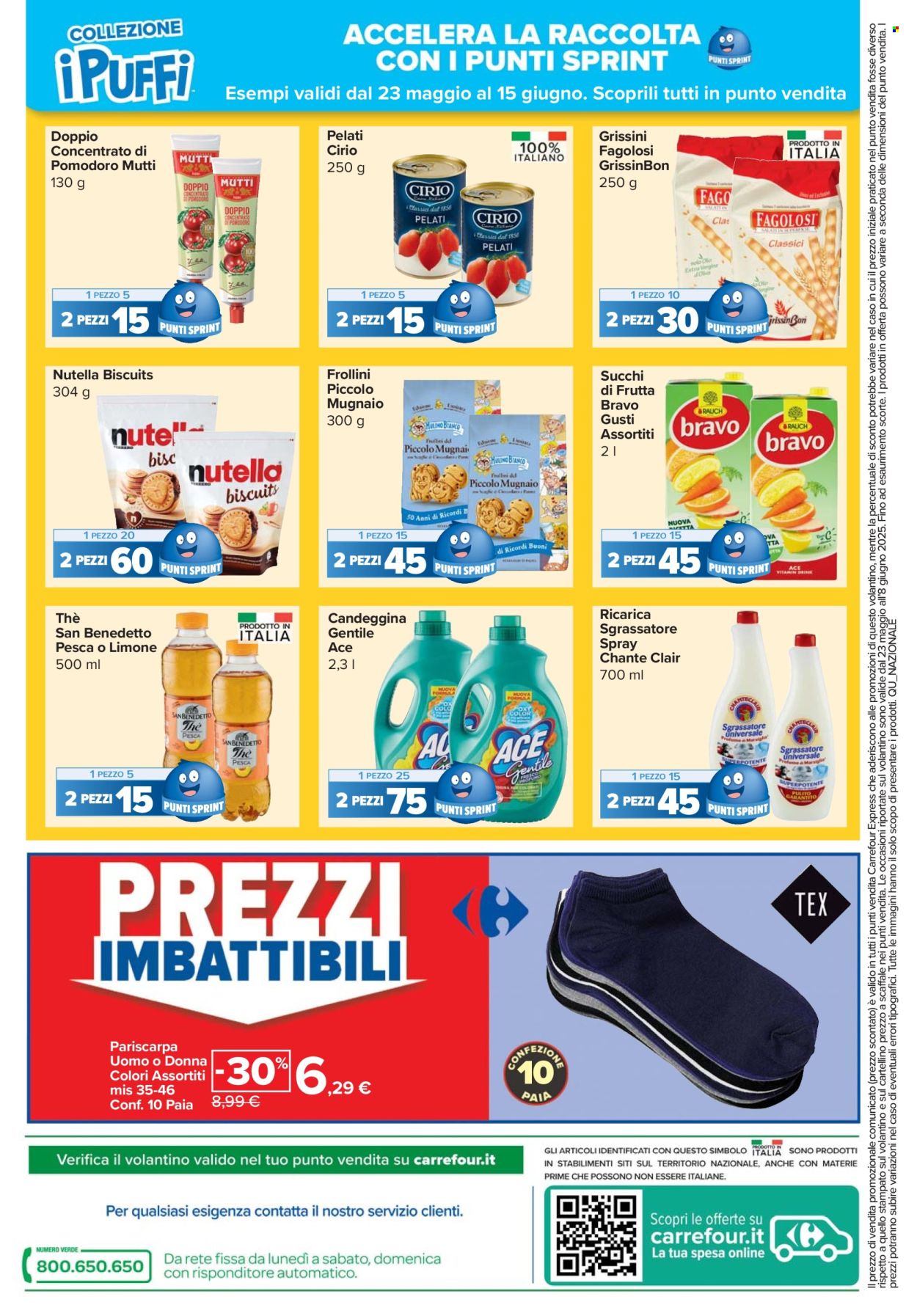 Volantino Carrefour - 23/5/2025 - 8/6/2025. Pagina 1