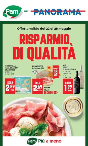 Volantino Pam Panorama - 22/5/2025 - 28/5/2025.