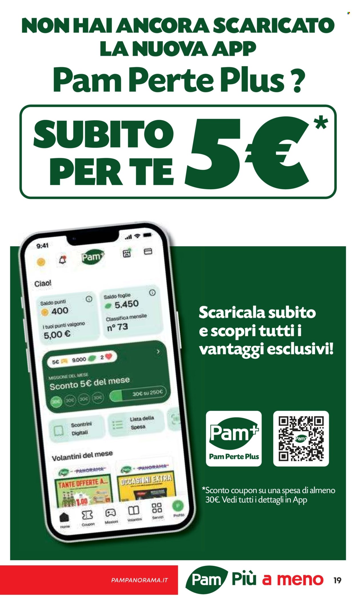 Volantino Pam Panorama - 22/5/2025 - 28/5/2025. Pagina 1