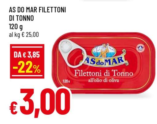 AS DO MAR FILETTONI DI TONNO