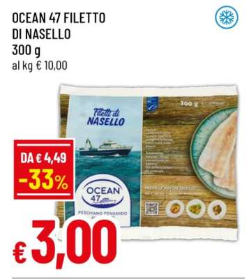 OCEAN 47 FILETTO DI NASELLO