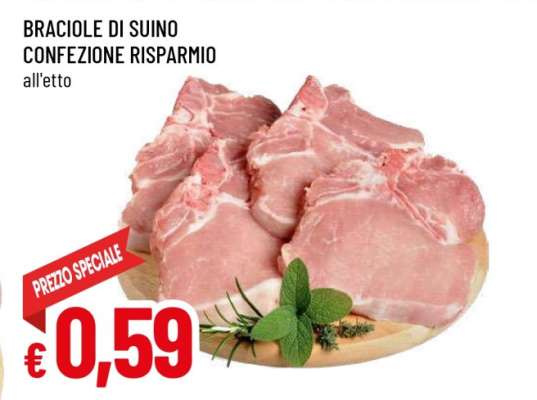 Braciole di suino