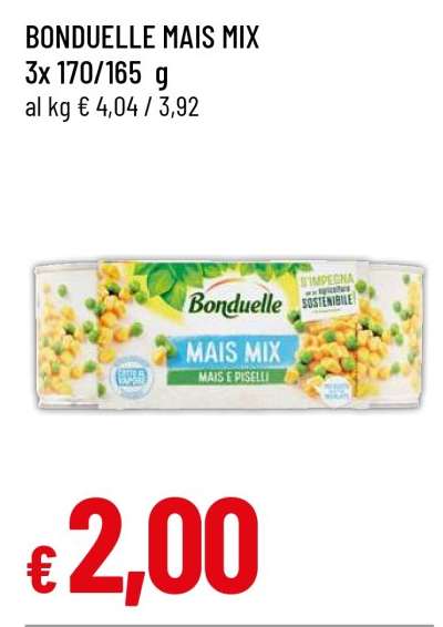 BONDUELLE MAIS MIX