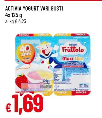 ACTIVIA YOGURT VARI GUSTI