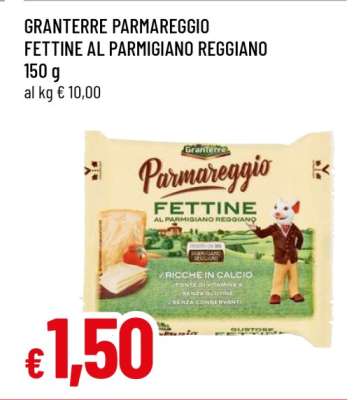 GRANTERRE Parmareggio Fettine al Parmigiano Reggiano