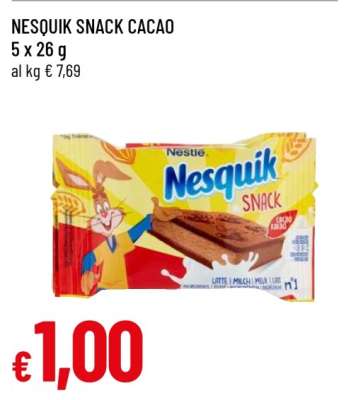NESQUIK SNACK CACAO