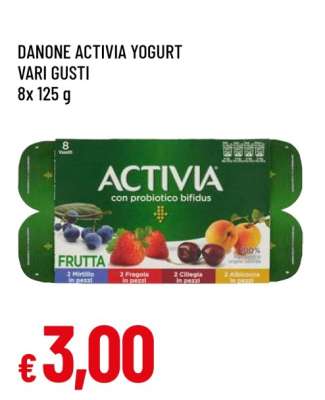 DANONE ACTIVIA YOGURT