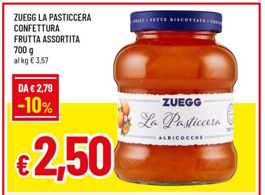 Zuegg La Pasticcera Confettura Frutta Assortita