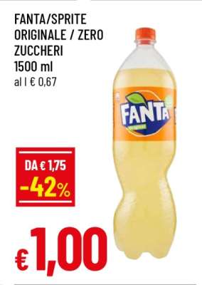 Fanta/Sprite Originale / Zero Zuccheri